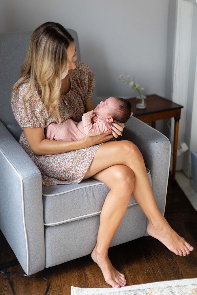 Cincinnati Newborn Photography Mom and Baby