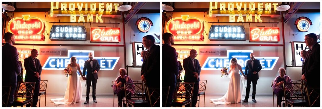 Wedding at the American Sign Museum