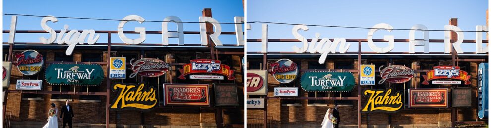 Alexis + Ryan | American Sign Museum Wedding Day